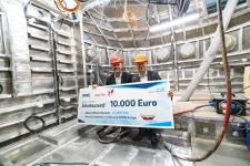 Betreiber des Offshore- Windparks "Arkona" unterstützen die Seenotretter auf Nord- und Ostsee mit 10.000 Euro