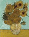 Van Goghs "Sonnenblumen" live auf Facebook