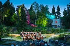 Sommerkonzert der Erzgeb. Philharmonie Aue im Naturtheater Greifensteine