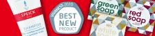 And the winner is: Vivaness Best New Product Award für Speick PURE Shampoo und Made by Speick White Soap, Green Soap & Red Soap
