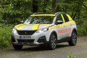Peugeot "Medical Car" für die Deutsche Rallye-Meisterschaft ab sofort im neuen Design