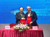 H. von Gimborn auf der CIIE in Shanghai