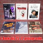 Ein Liebhaber der Freiheit und ein Traum vom Glück, eine Abrechnung und ein kleines Loch im Kopf - Fünf E-Books von Freitag bis Freitag zum Sonderprei