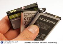 Kleine Akku-Kunde für Handys und Smartphones