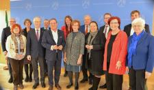 Spitzentreffen in Düsseldorf: Nachhaltigkeitsrat trifft Ministerpräsident Laschet und Mitglieder der Landesregierung Nordrhein-Westfalens