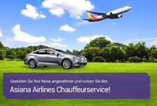 Kostenloser Asiana Airlines Chauffeurservice