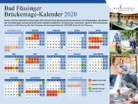 Der neue "Brückentage-Kalender 2020" verlängert Ihren Weihnachtsurlaub