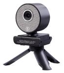 Somikon Autotracking-USB-Webcam mit Full HD, Super-WDR & Stereo-Mikrofon