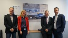 Kerstin Radomski zu Besuch bei der HMM Deutschland GmbH