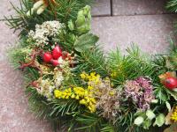 "Herbstliche Dekorationen aus dem Wald"