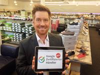 schuhplus mit Google Zertifizierte Händler-Gütesiegel ausgezeichnet