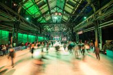 EisSalon Ruhr auch in dieser Saison wieder ein beliebtes Ausflugsziel: Rund 33.000 kamen in die Jahrhunderthalle Bochum