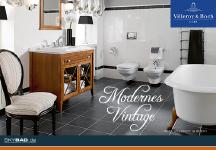 Moderne Vintage-Badezimmer