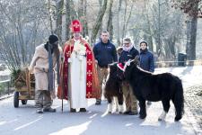 Der Nikolaus kommt in den Tierpark Hellabrunn