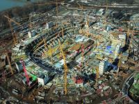 Successful at the European Football Championship 2012 with formwork and scaffolding