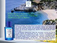 Acqua di Parma präsentiert Ginepro di Sardegna