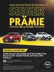 Bis zu 3.500 Euro Sieger-Prämie: Große Verkaufsaktion bei Opel