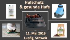 Der Hufschuh-Produktion über die Schulter schauen