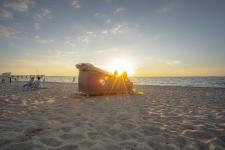 Schlafen unterm Ostsee-Sternenhimmel