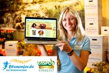 Blumenfee Blumenversand ist Finalist bei den TASPO Awards