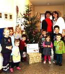 enviaM beschert Kindergarten "Sonnenschein" in Langenleuba-Niederhain mit Weihnachtsspende