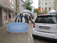 Das smart Probefahrtevent 2011 - "Eine große Idee für Einsteiger"