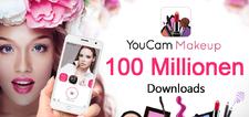 Die weltweite Nr. 1 der Makeover-Apps YouCam Makeup erreicht 100 Millionen Downloads in Rekordzeit