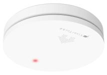 VisorTech Fotoelektrischer Rauchmelder RWM-650.slim, 10-J.-Batterie, VDS, Red Dot, superslim