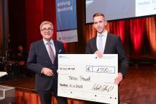 Meisterfeier 2018: Förderpreis für einen guten Start-Up geht an Tobias Pawel aus Neckargemünd