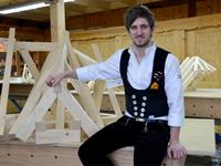 Zimmerer Florian Kaiser nimmt Kurs auf die EM