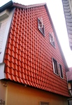 Die Hessische Energiespar-Aktion informiert: Sechs Schritte zum Energiesparhaus: Dämmung der Außenwand mit der Vorhang-fassade