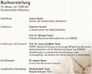 Vorstellung des Buches zum Erhalt des Deutschen Weltkulturerbes