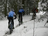 Ziegler CitySign ICE Rider in Schömberg mit Mountainbike- und Lauf Event