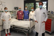 Neugestaltete "Überwachungs"-Station im Rheinland Klinikum Dormagen