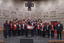 Sparkassen-Chor sorgt für festliche Stimmung