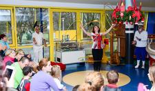 Clownbesuch im Kinderherzzentrum