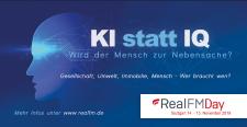 RealFM Day 2019 in Stuttgart zum Thema "KI statt IQ - Wird der Mensch zur Nebensache?"