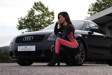 Chic shoes for the Audi icon: 18-inch Barracuda rims for the original TT top model