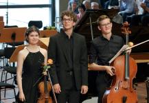 Einfach fulminant: Duo und Klaviertrio des Hochbegabtenzentrums gewinnen den "WDR 3 Klassikpreis" der Stadt Münster