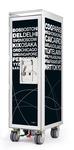 Design-Flugzeugtrolleys an Bord bei yooyama
