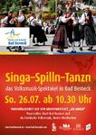 Volksmusikspektakel "Singa, Spilln, Tanzn"