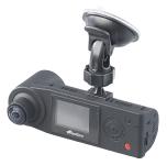 NavGear Profi Full-HD-Dashcam MDV-5500.dual mit 2 Kameras für 360°-Panorama, G-Sensor