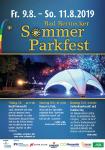 Bad Bernecker Nachtflohmarkt zum diesjährigen Sommerparkfest am Freitag, den 09. August 2019 ab 17:00 Uhr