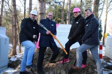Breitbandausbau: Spatenstich für schnelles Internet in Neustadt-Hagen