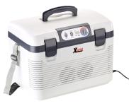 Xcase Thermoelektrische Kühl-/Wärmebox, LED-Anzeige, 12/24 & 230 V, 19 Liter