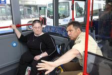 Fahrgäste mit Handicap: Schulungs-Reihe für Busfahrer