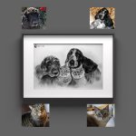 Tierportrait Sketchus - Gesamtportrait von deinen Lieblingen