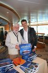 Buchpräsentation auf MS Fram: "Die weite Welt der Hurtigruten - Norwegen, Spitzbergen, Grönland, Antarktis" von Helfried und Renate Weyer