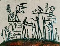 In der Reihe «Bilderwahl!» präsentiert das Kunsthaus Zürich «Encoding Reality» - eine Ausstellung mit «Weltbild» von A.R. Penck