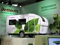 A pure-electric motorhome concept and a caravan that drives itself